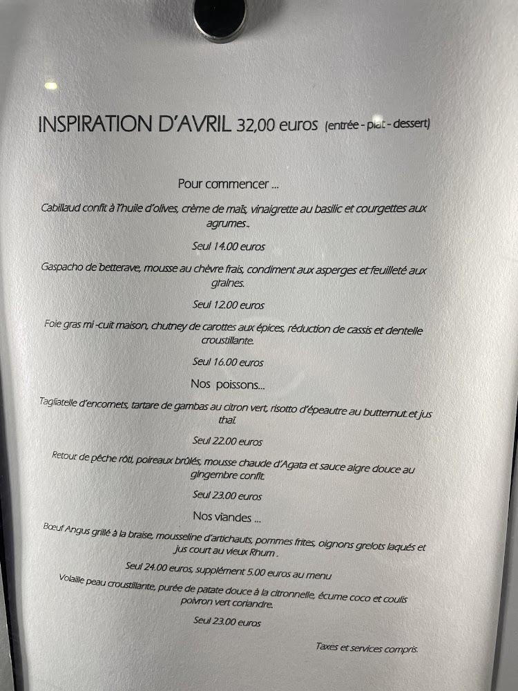 Restaurant Ma Maison - Menu Image 3